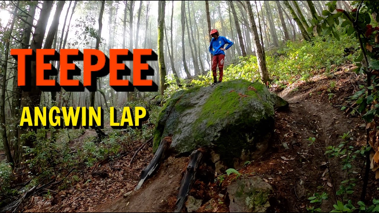 Teepee Trail On A Rainy Day | Quick Angwin Lap