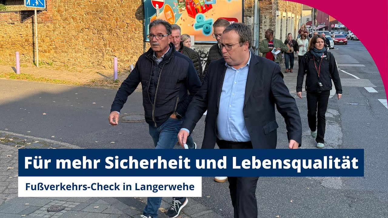 Fu&szlig;verkehrs-Check in Langerwehe