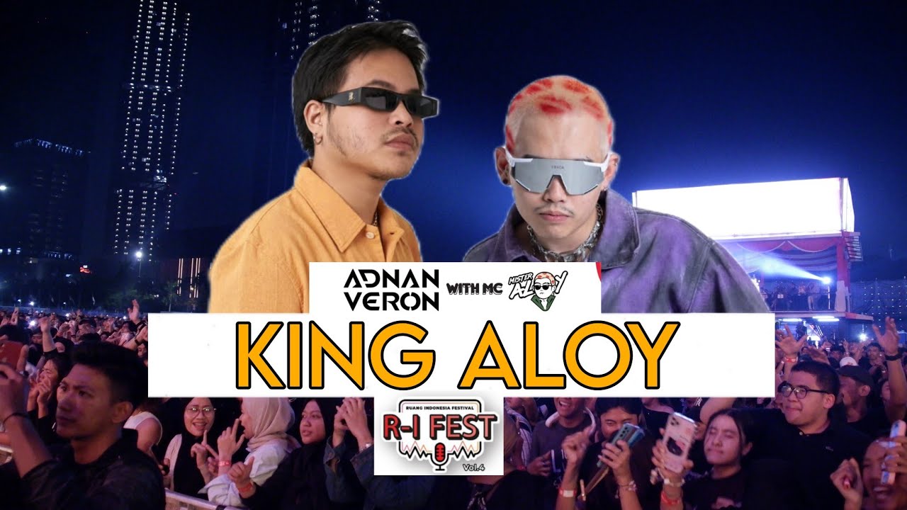 KING ALOY - MISTER ALOY - live at RIfest 2025 Jakarta Kemayoran