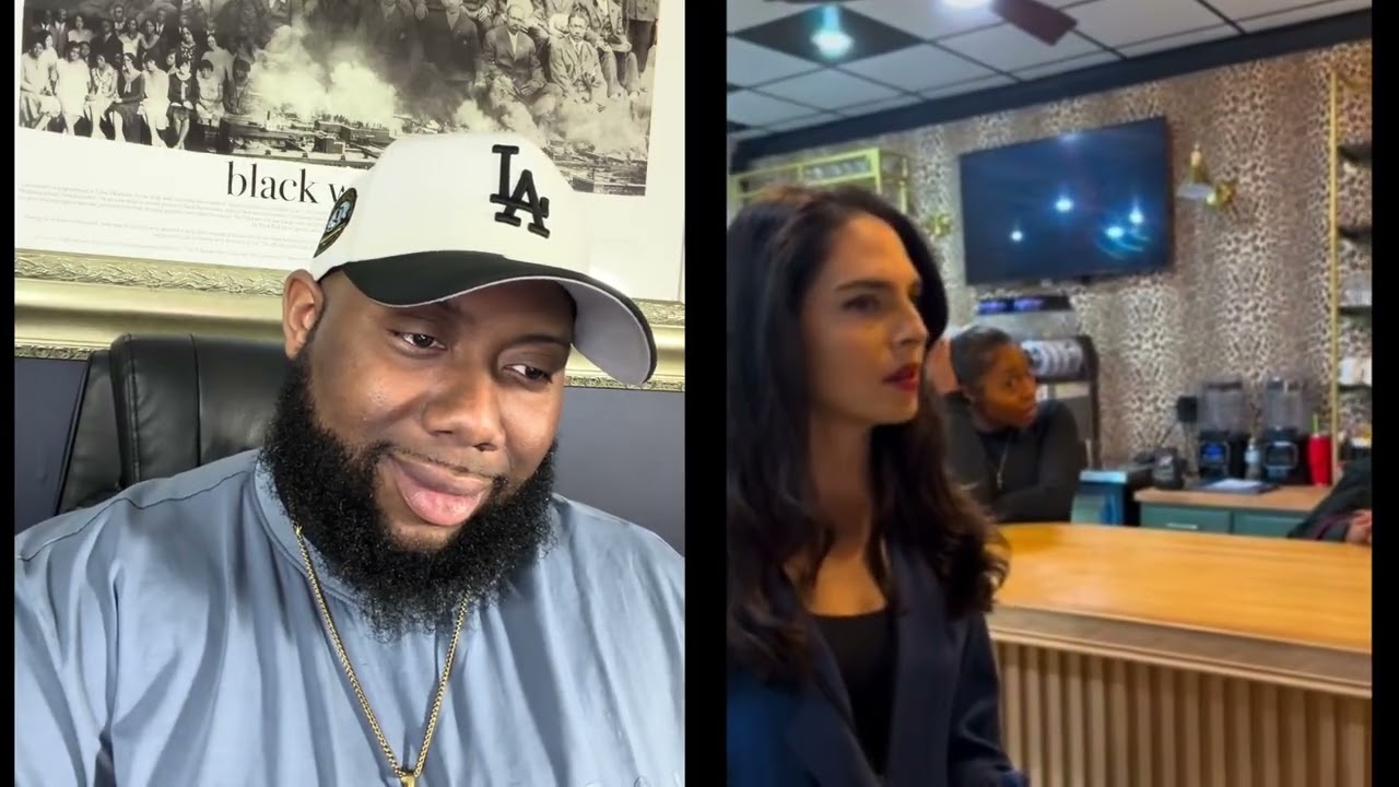 Danielle checks Anthony on how he treats Amber! (Kountry Wayne) skit review ￼