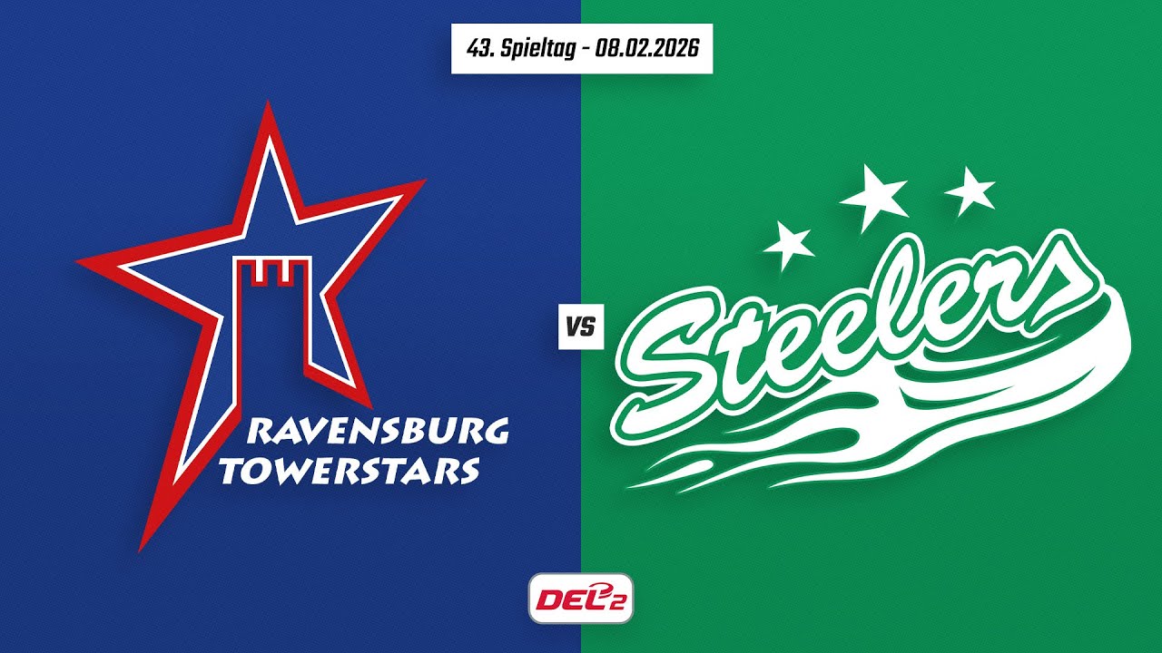 43. Spieltag DEL2 | Ravensburg Towerstars vs. Bietigheim Steelers | Game Highlights