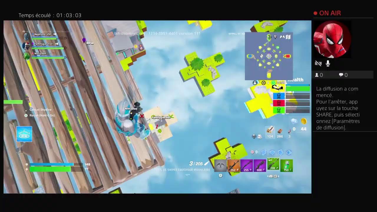 Live recharge fortnite