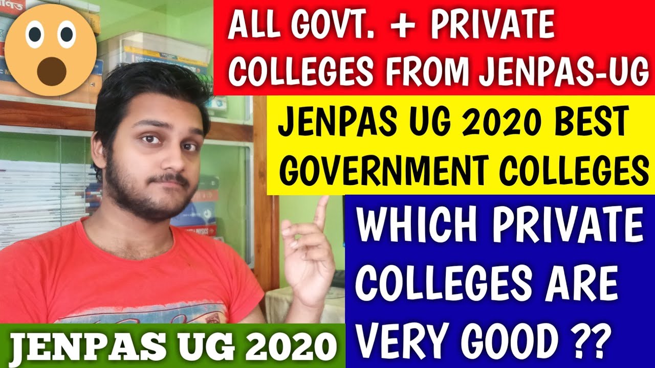 JENPAS UG 2020 ALL GOVT. AND PRIVATE COLLEGES | best bsc nursing colleges in west bengal | jenpas ug