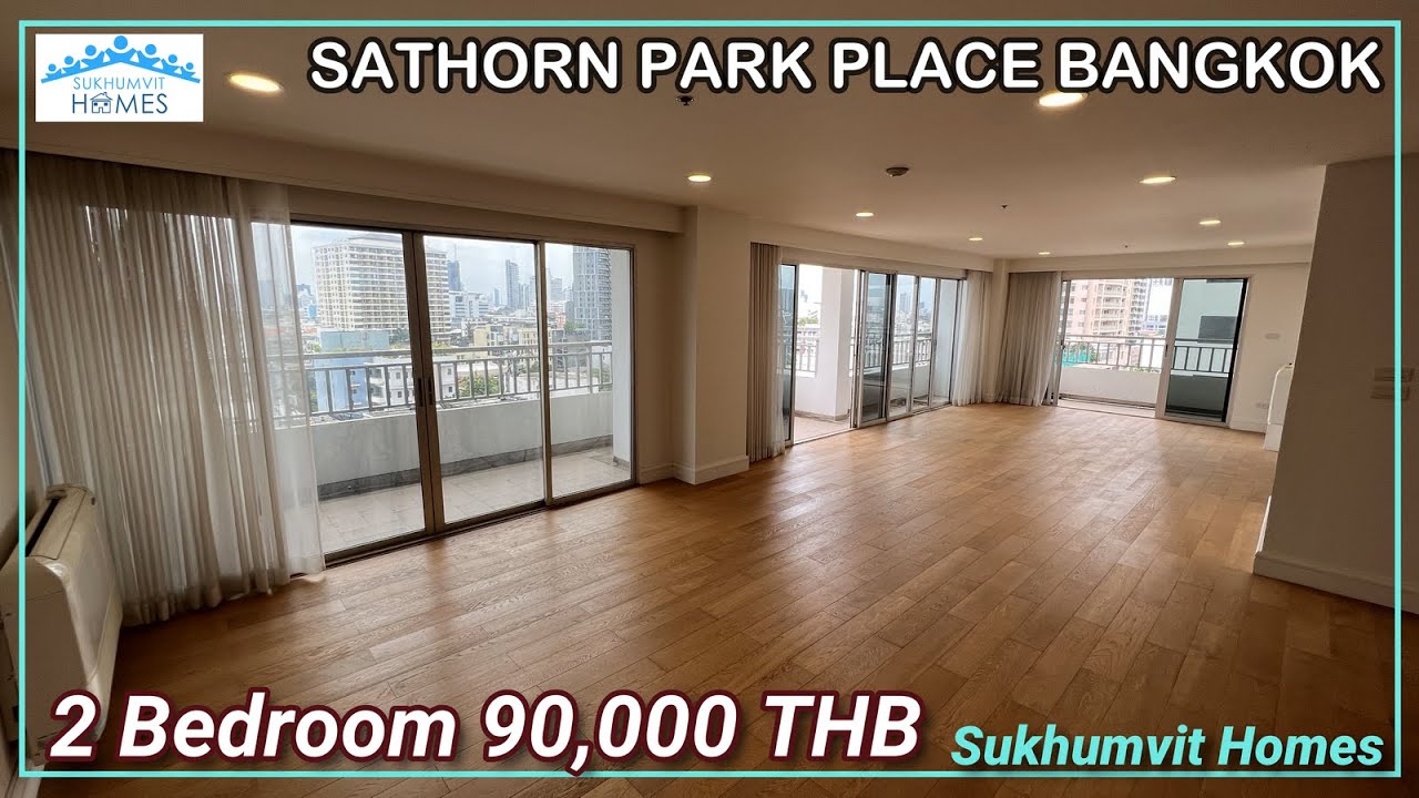 Sathorn Park Place Bangkok Large 2 Bedroom Condo For Rent Unfurnished