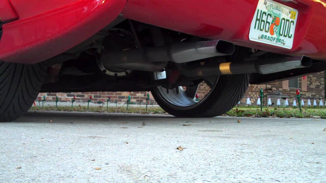S10 4.3 V6, Gutted Cat, Flowmaster 50