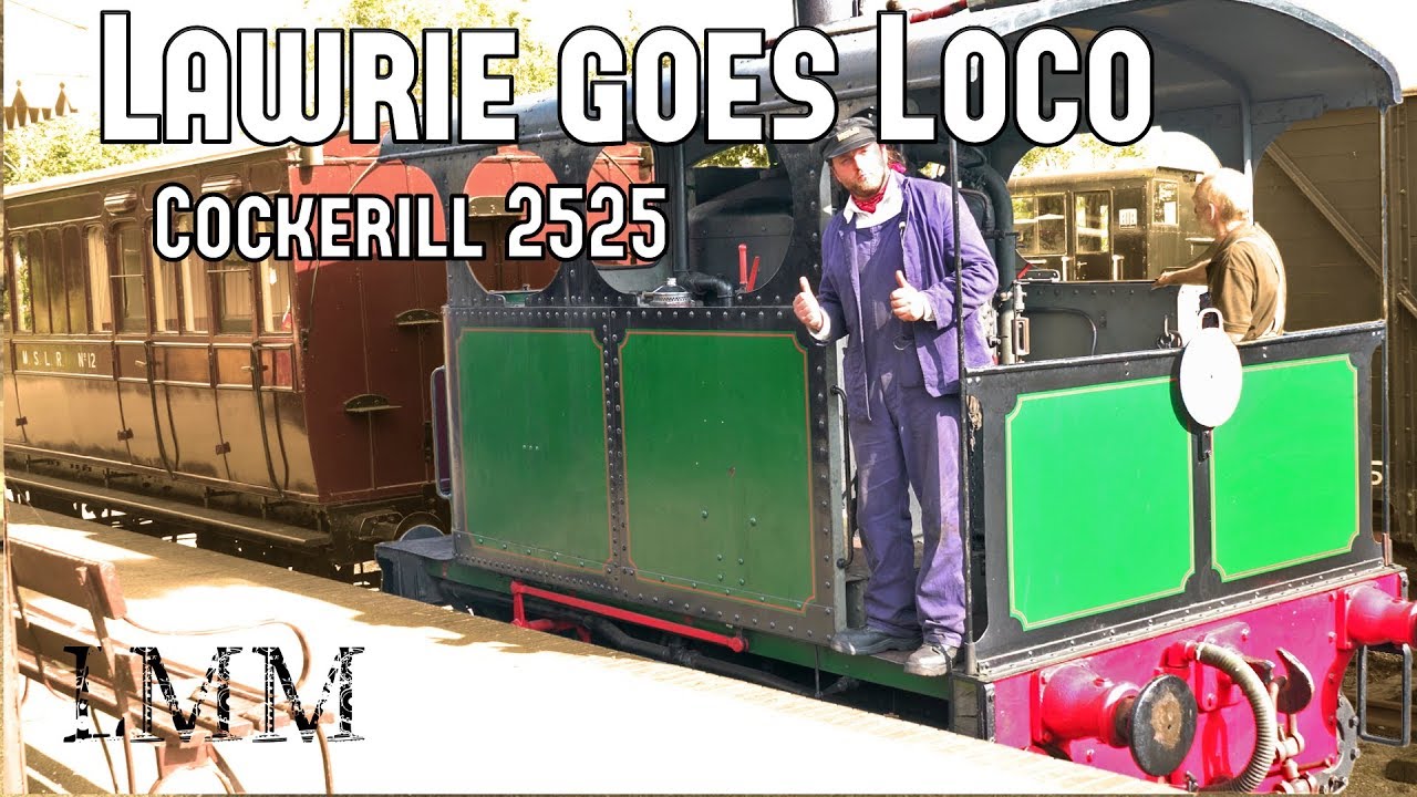 Vertical boiled Belgian steam locomotive - the strangest steam engine? - Lawrie Goes Loco Episode 6.