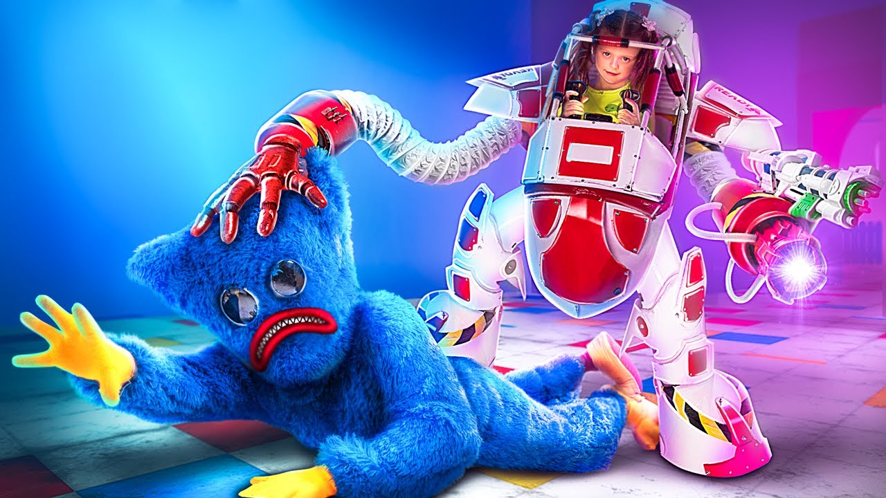 ロボットを作ろう！ 妹 VS ポピープレイタイムのハギーワギー！