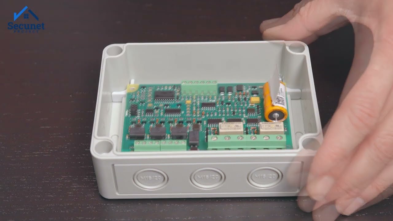 Modul adresabil cu 4 in si 2 out, model BX-O2I4, de la SECURITON
