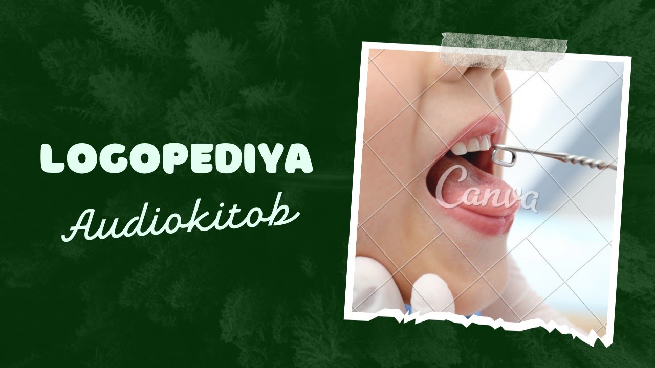 Logopediya. 3-bob. Nutqning anatomik-fiziologik mexanizmlari. Audiokitob