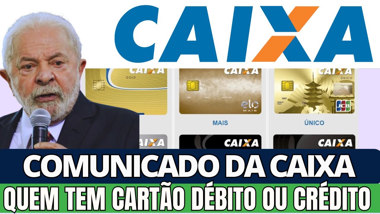 CAIXA ECON&Ocirc;MICA EMITIUM UM COMUNICADO URGENTE PARA TODO MUNDO QUE TEM CART&Atilde;O DE CR&Eacute;DITO OU D&Eacute;BITO