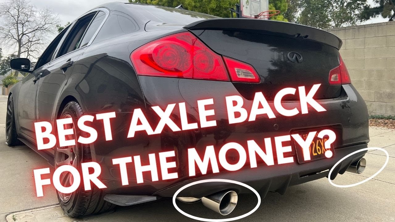 BELUGA RACING AXLE BACK EXHAUST INSTALL! (G37, G35 Sedan, 370GT, Q40)