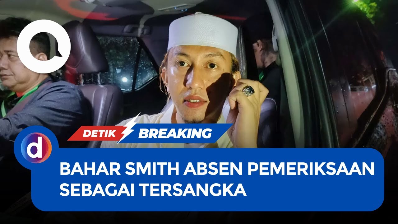 Bahar Smith Absen Pemeriksaan sebagai Tersangka Penganiayaan