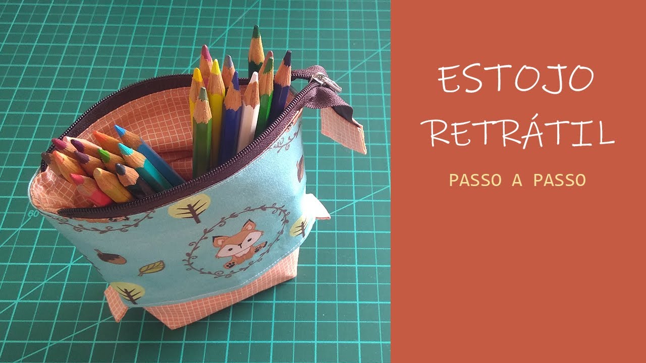 Estojo retrátil - Passo a passo