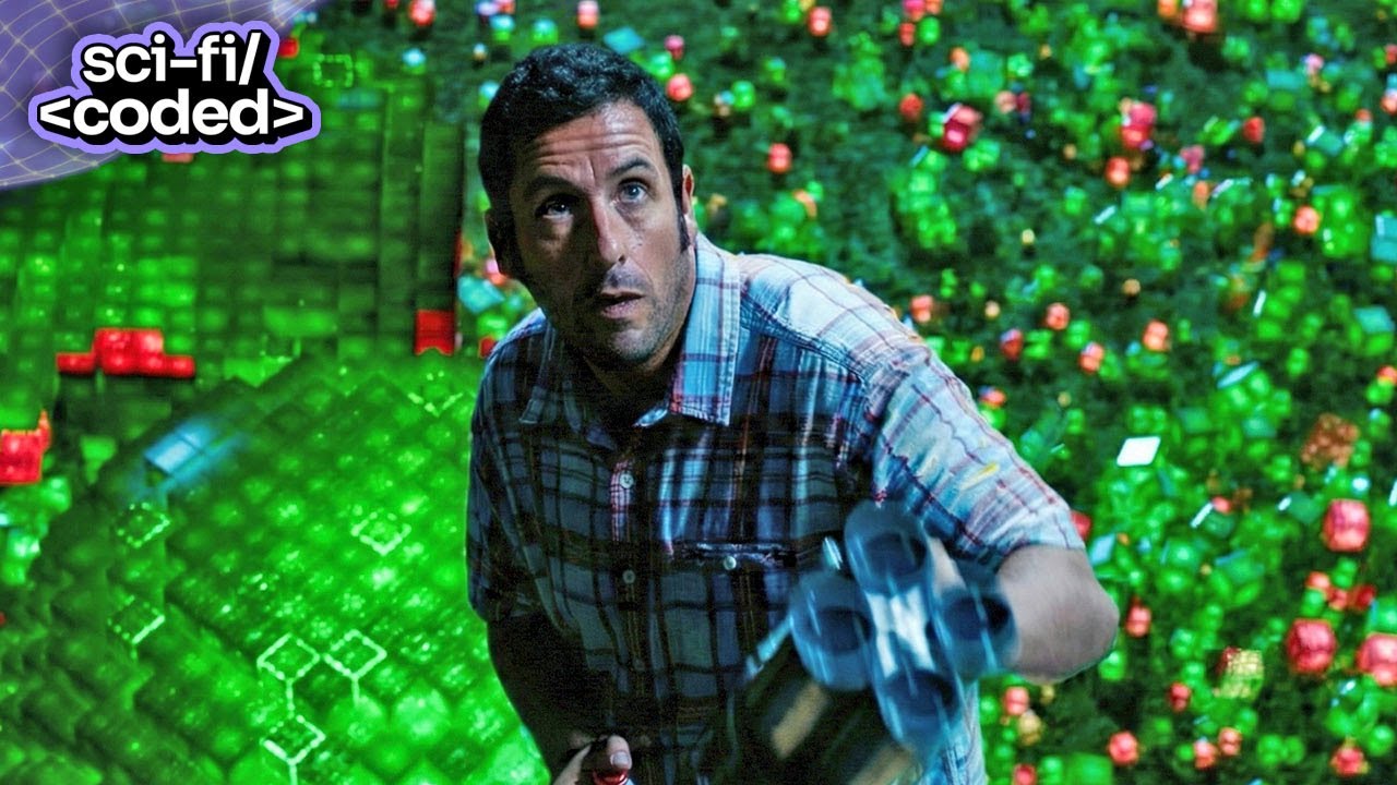 pixels (2015) - when arcade legends become literal weapons of mass destruction
