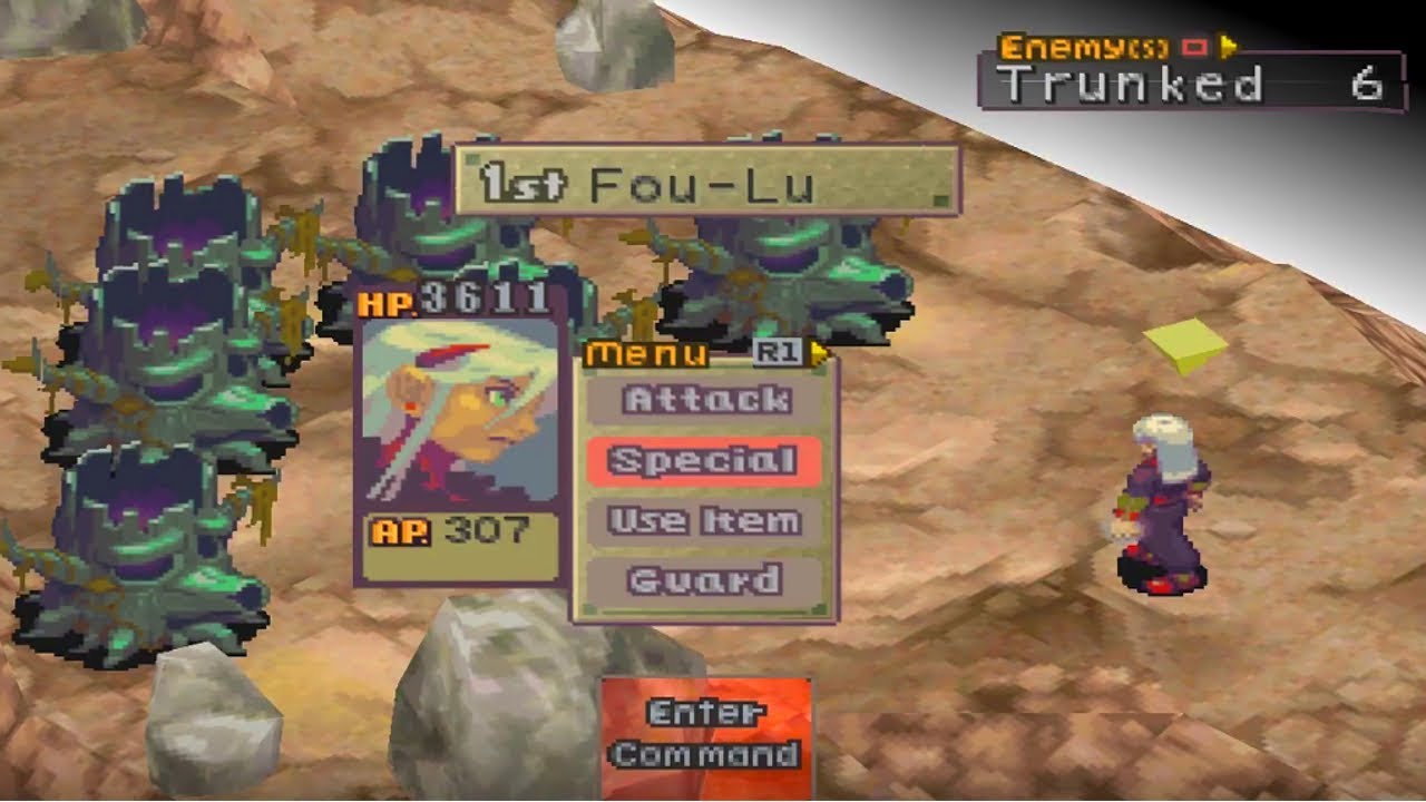 Fou lu VS Trunked-Breath of fire 4 Challenge