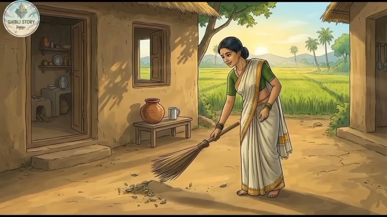 Village Daily Time routine |Ghibli Story| full video #fullvideo #Ghibli 