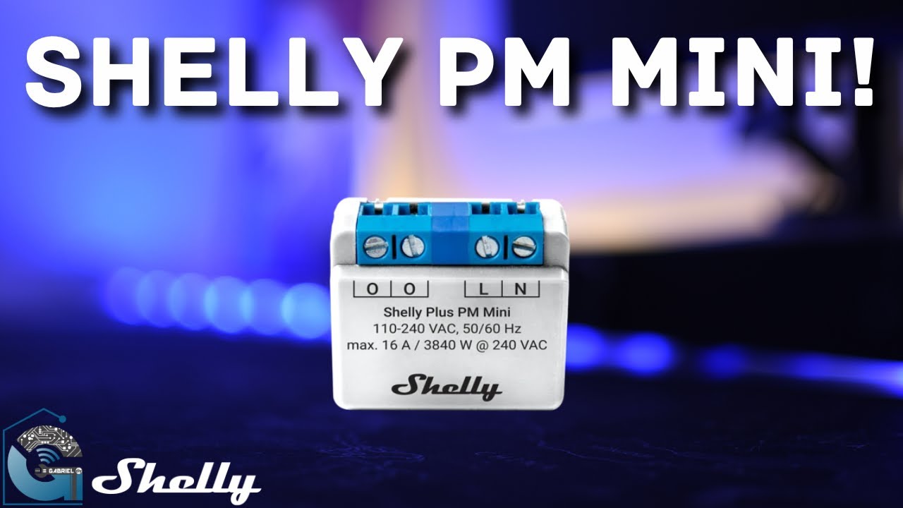 Como instalar Shelly PM Mini!