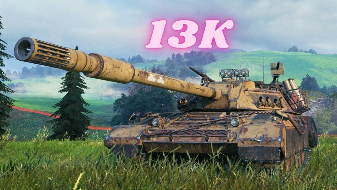 Carro 45t 13K Damage 8 Kills World of Tanks