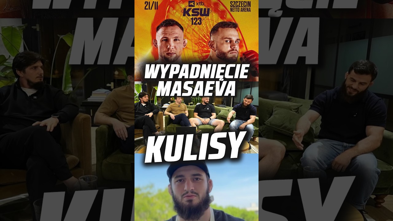 Trener SHAMAEV o kontuzji i wypadnięciu MASAEVA z walki z 