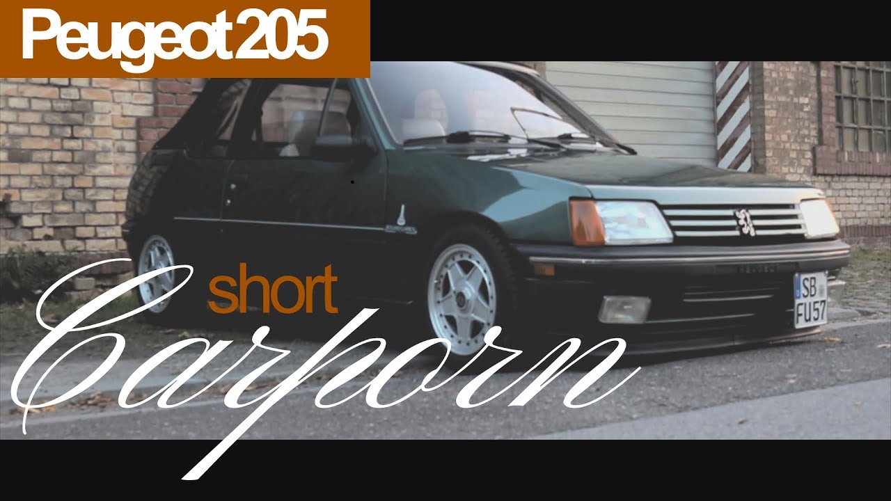 F. CRPRN | Peugeot 205 Roland Garros Carporn | short chilled-out version