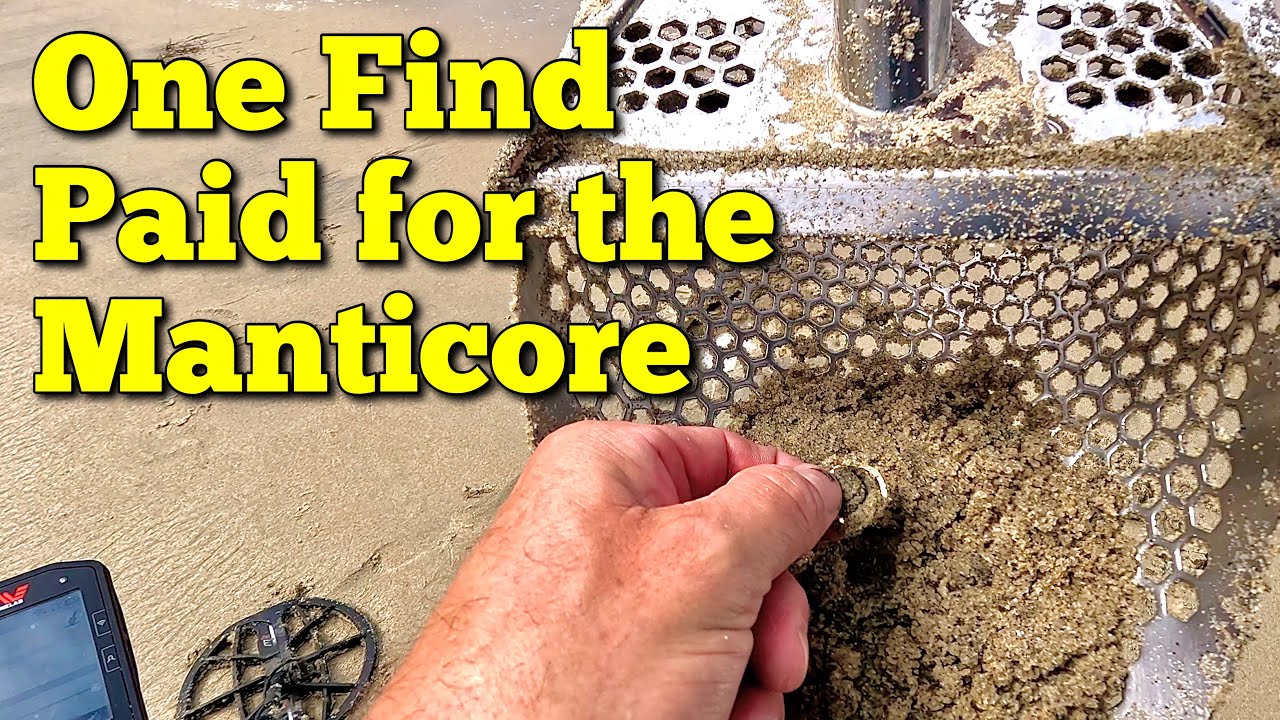 One FIND Paid for the Manticore • Beach Metal Detecting