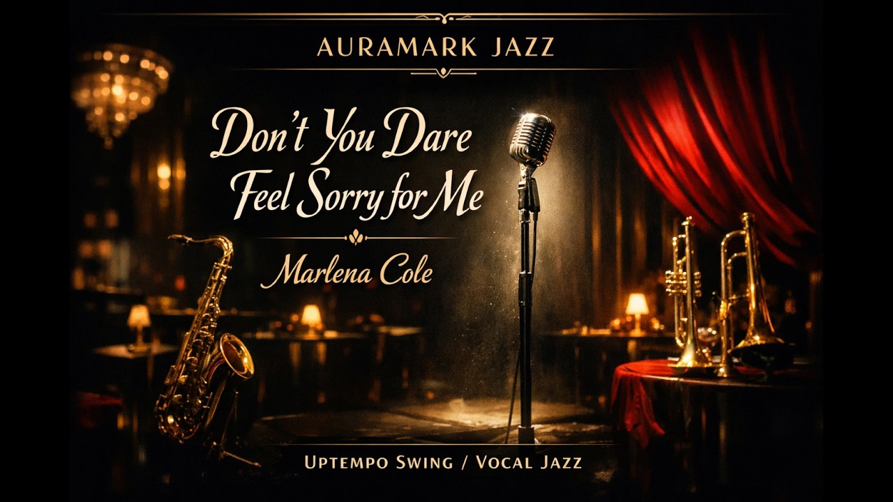Don't You Dare Feel Sorry for Me |  Marlena Cole | Uptempo Swing