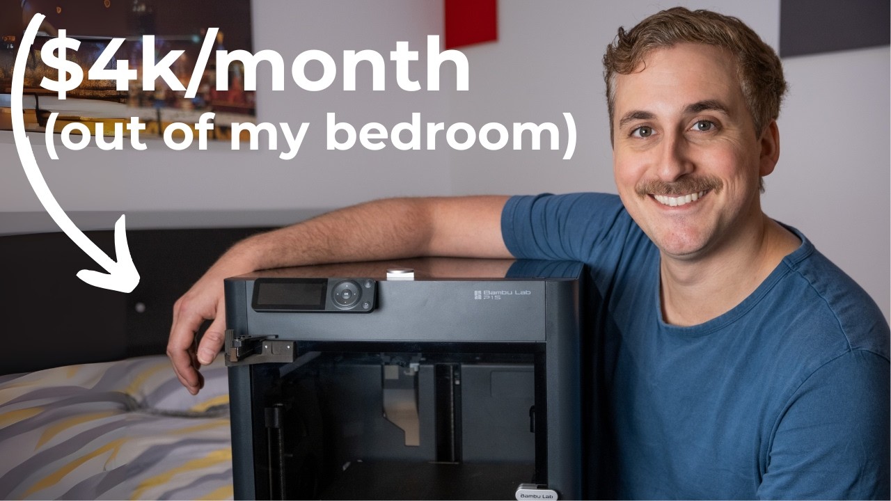 How to build a 3D Printing Business Out of Your Bedroom