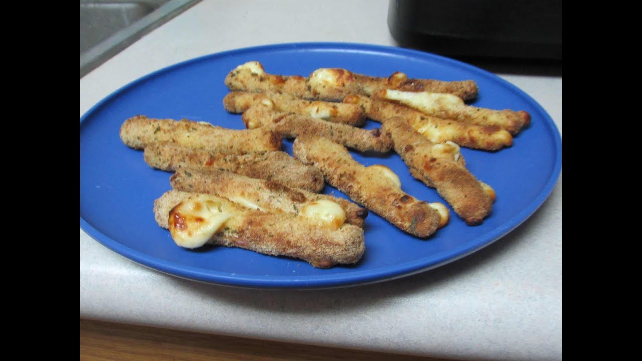 Fried Mozzarella Sticks using Cosori Air Fryer