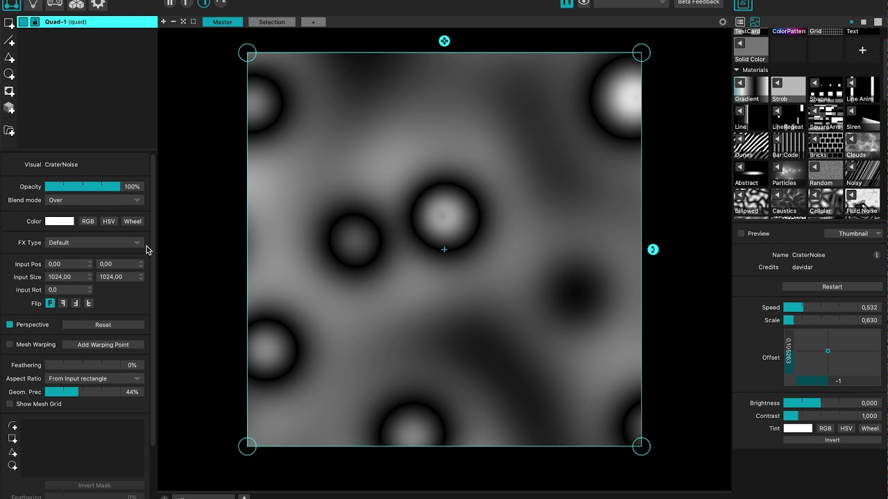ColorMod using HeatMap FX / MadMapper 4