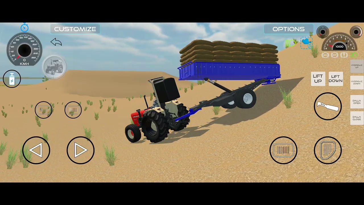 Tractor trali _