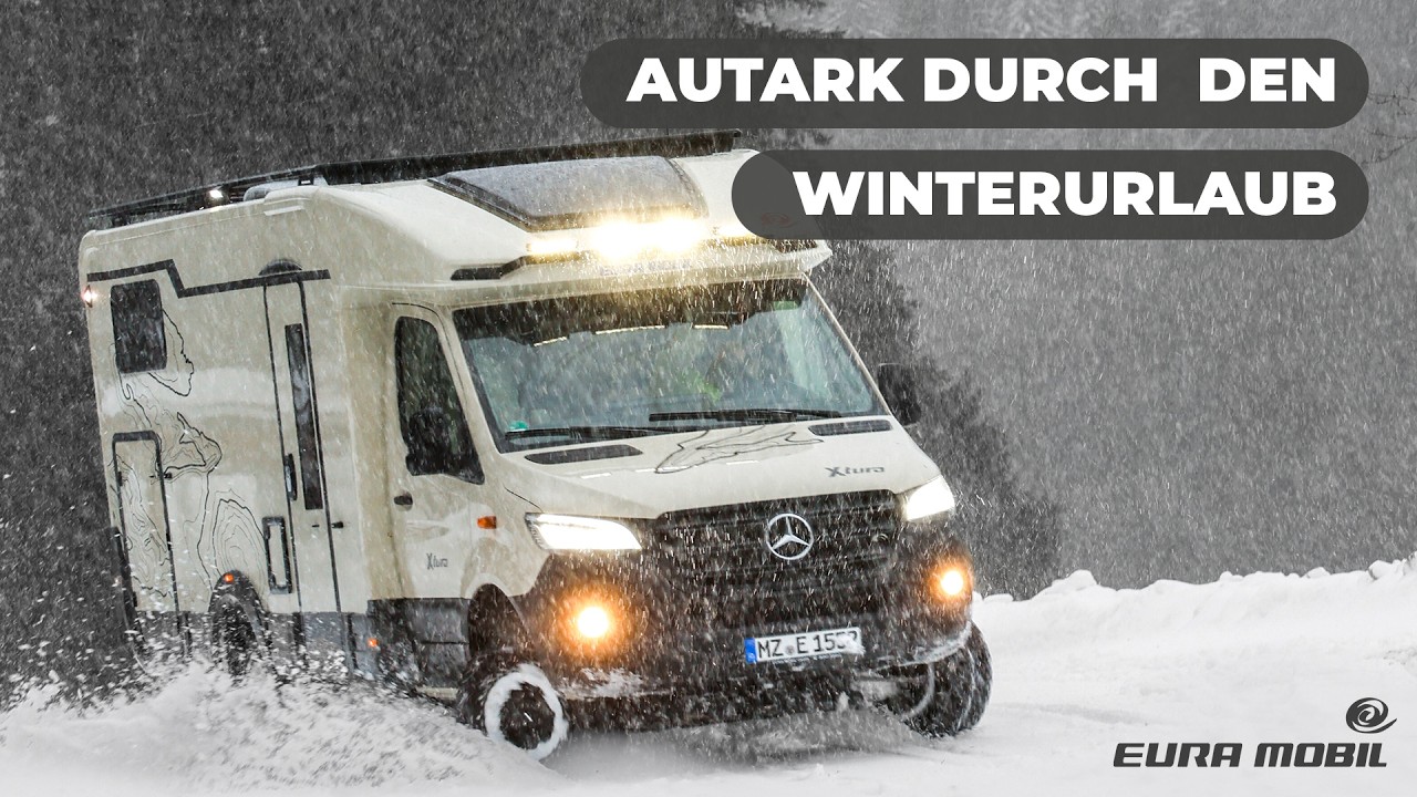 Der Xtura als robustes 4x4 Fernreisemobil f&uuml;r den Winter | Eura Mobil