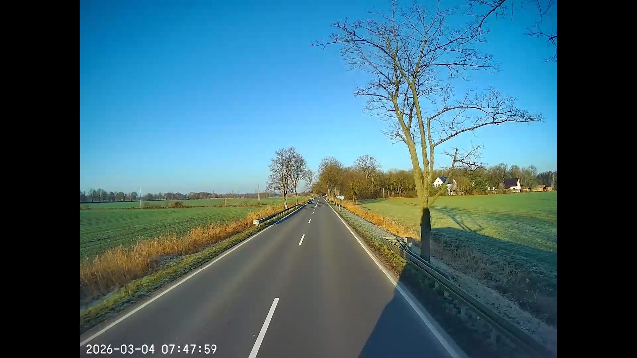 Escape to the Country: Early Morning Trucking in Rural Germany (ASMR)