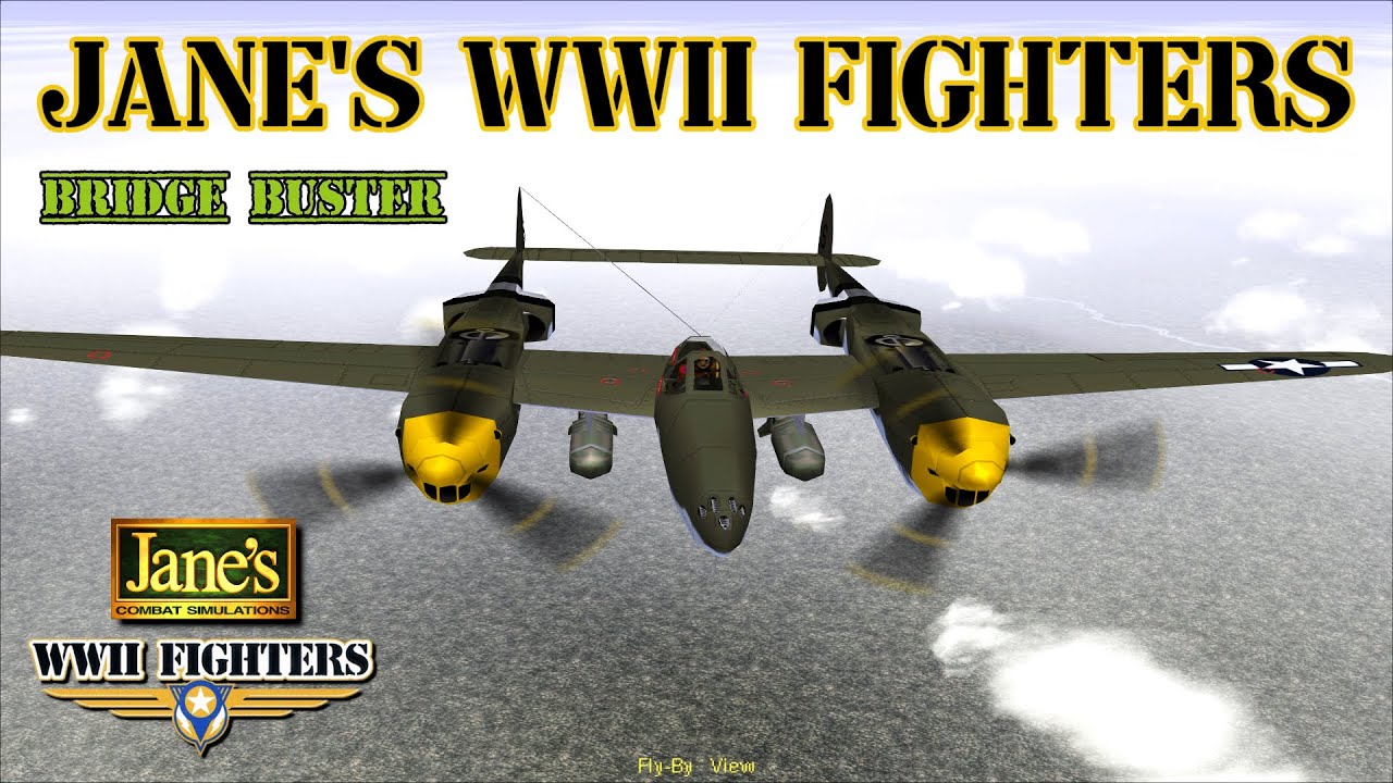 Jane's WWII Fighters 2023 Edition  |  Bridge Buster - Full mission gameplay Win10