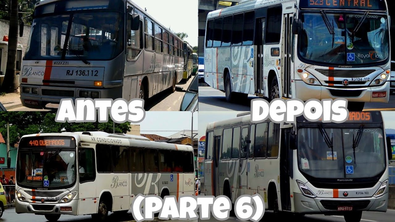 Antes E Depois Dos Prefixos Da Transportes Blanco (Parte 6)