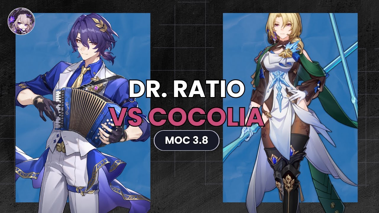 Dr. Ratio ensinando uma lição para a Cocolia  - [ Honkai Star Rail] MOC 12 | Versão 3.8