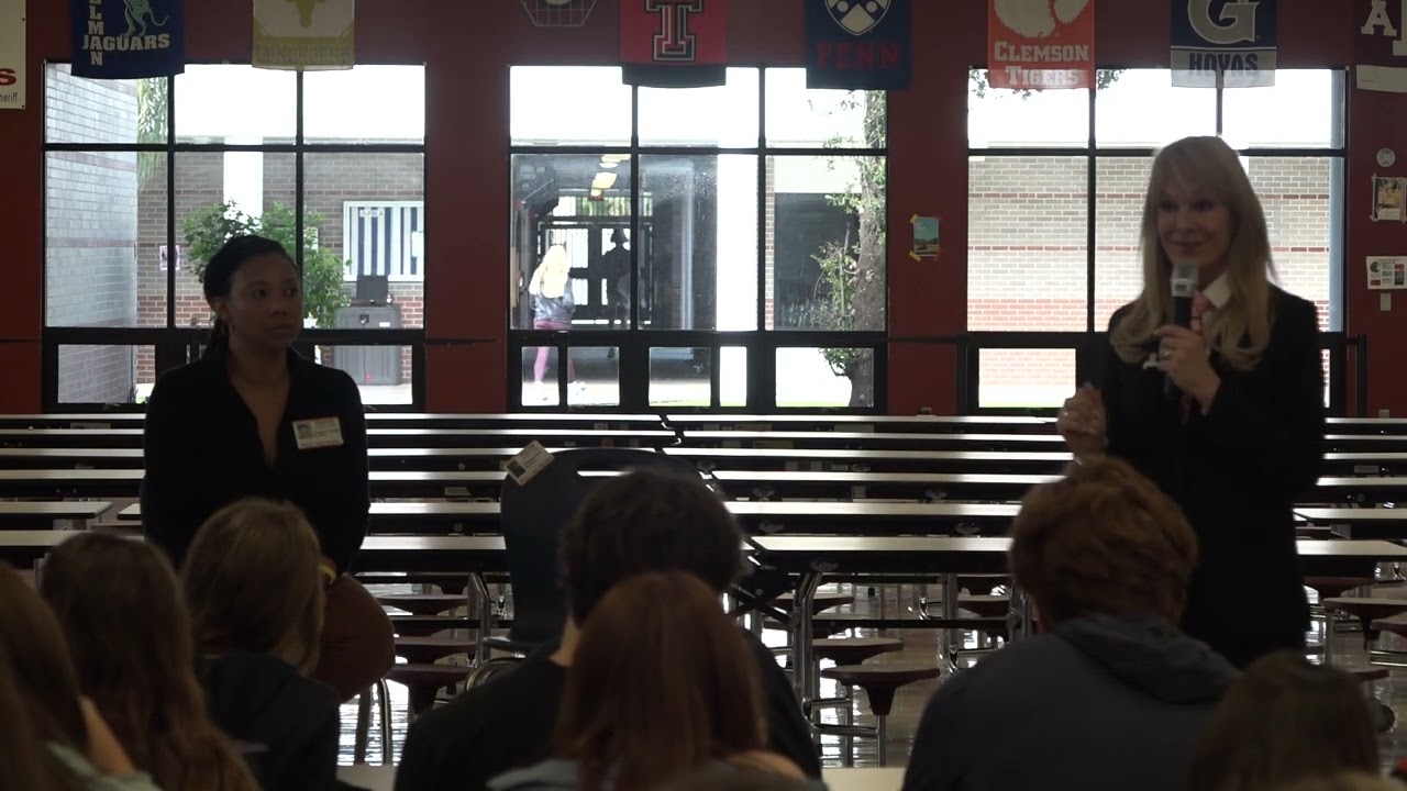 2024 Special visit by the Mayor of Palm Beach Gardens - Dwyer High School