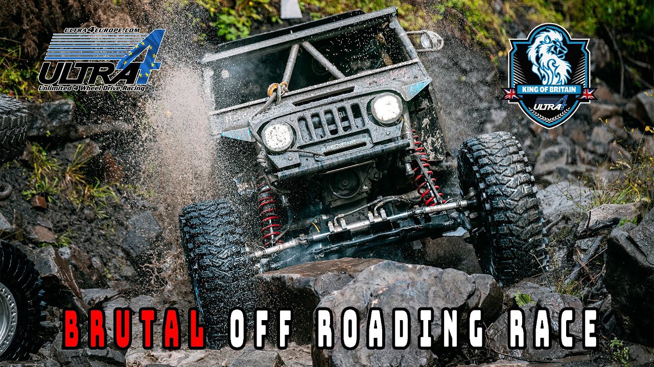 4K ULTRA4 King of Britain 2023 - EPIC Brutal Extreme 4x4 Off Road Race :)