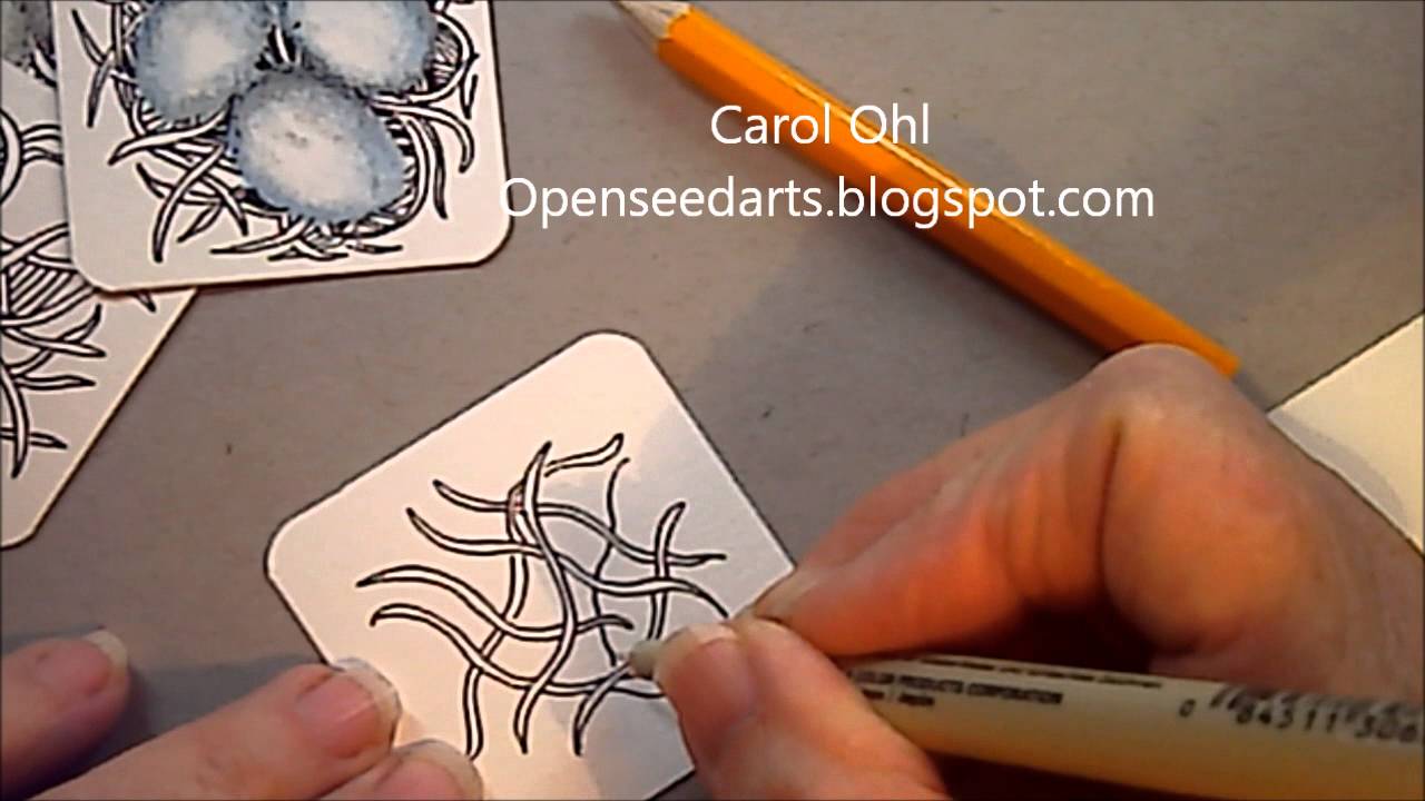 Mysteria Tangle Pattern Lesson #35