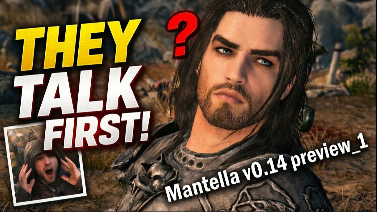 NPCs Are Now Talking to ME First (Mantella 0.14 preview)💀
