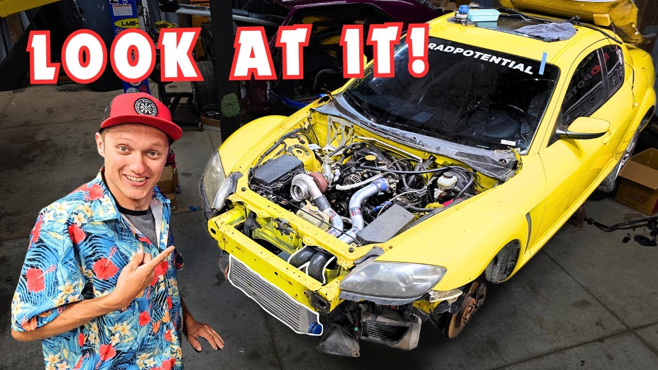 The Best Looking RX8 Turbo Kit - The Mr. RAD Way!