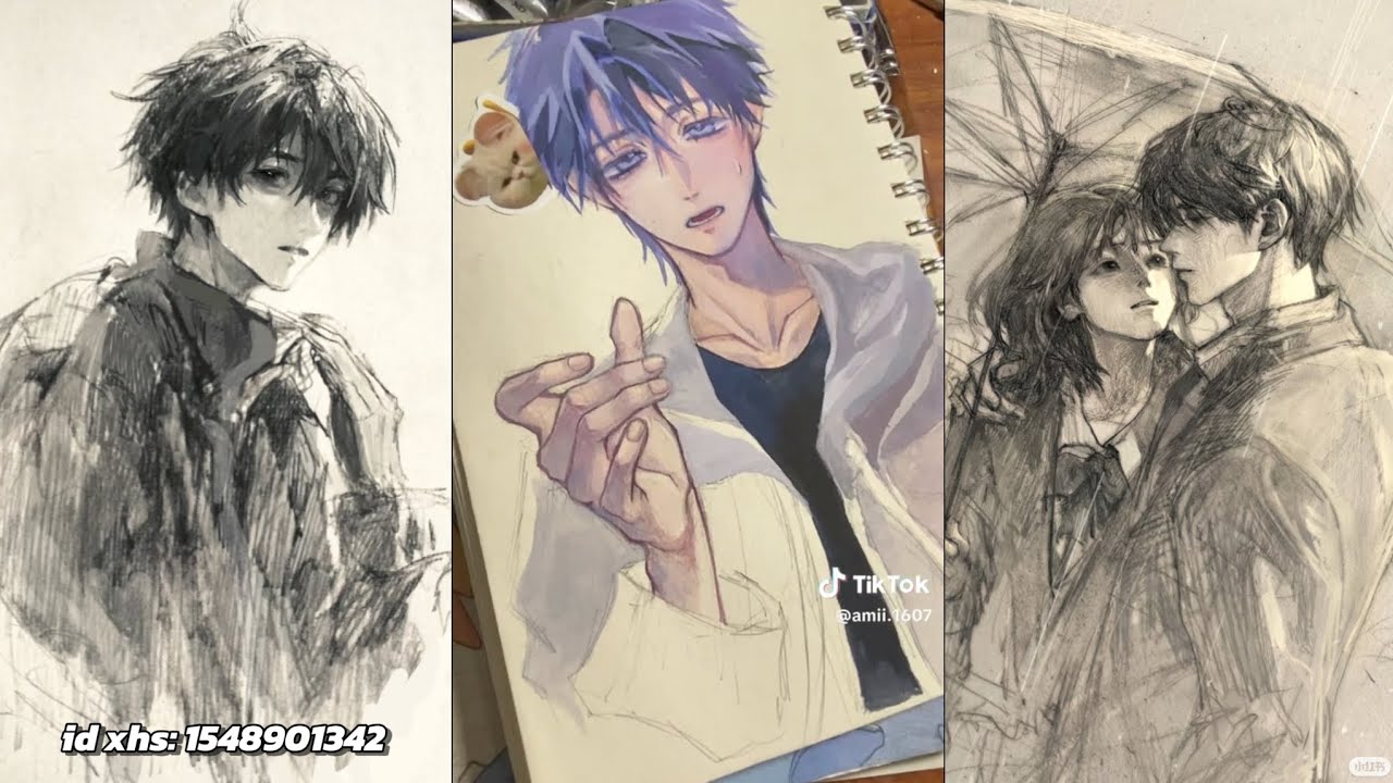 [#1] Tổng hợp tiktok tranh vẽ của các artist Việt Nam 🎨🖌#drawing #art 