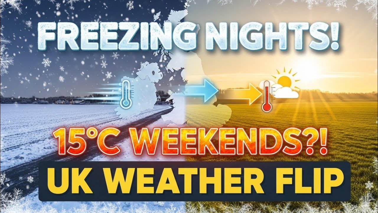 From Freezing Nights to 15°C Weekends?! UK Weather's Wild February Flip Explained