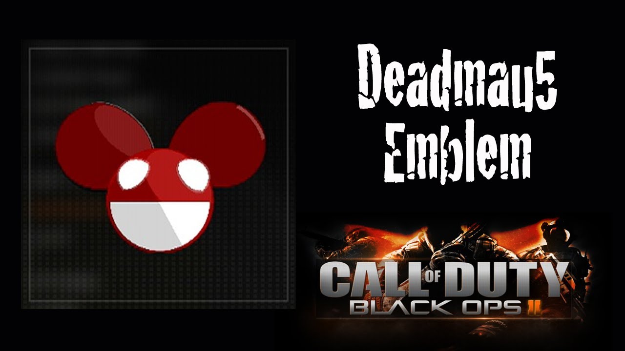 Black Ops 2 - Deadmau5 Emblem Tutorial