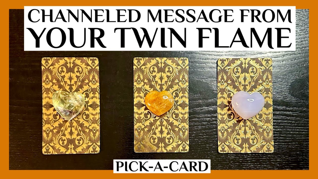 💗💝💖Channeled Message From Your Twin Flame❤️Pick-A-Card❤️
