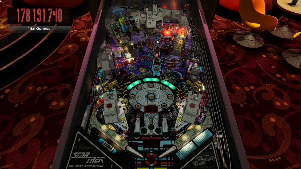 Star Trek Next Generation (Pinball FX) One Ball Challenge