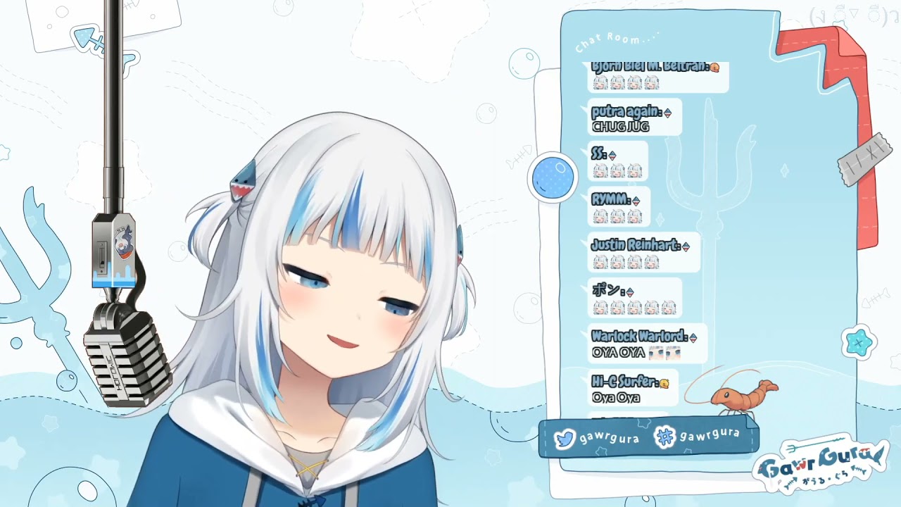 Gawr Gura sings It Will Rain