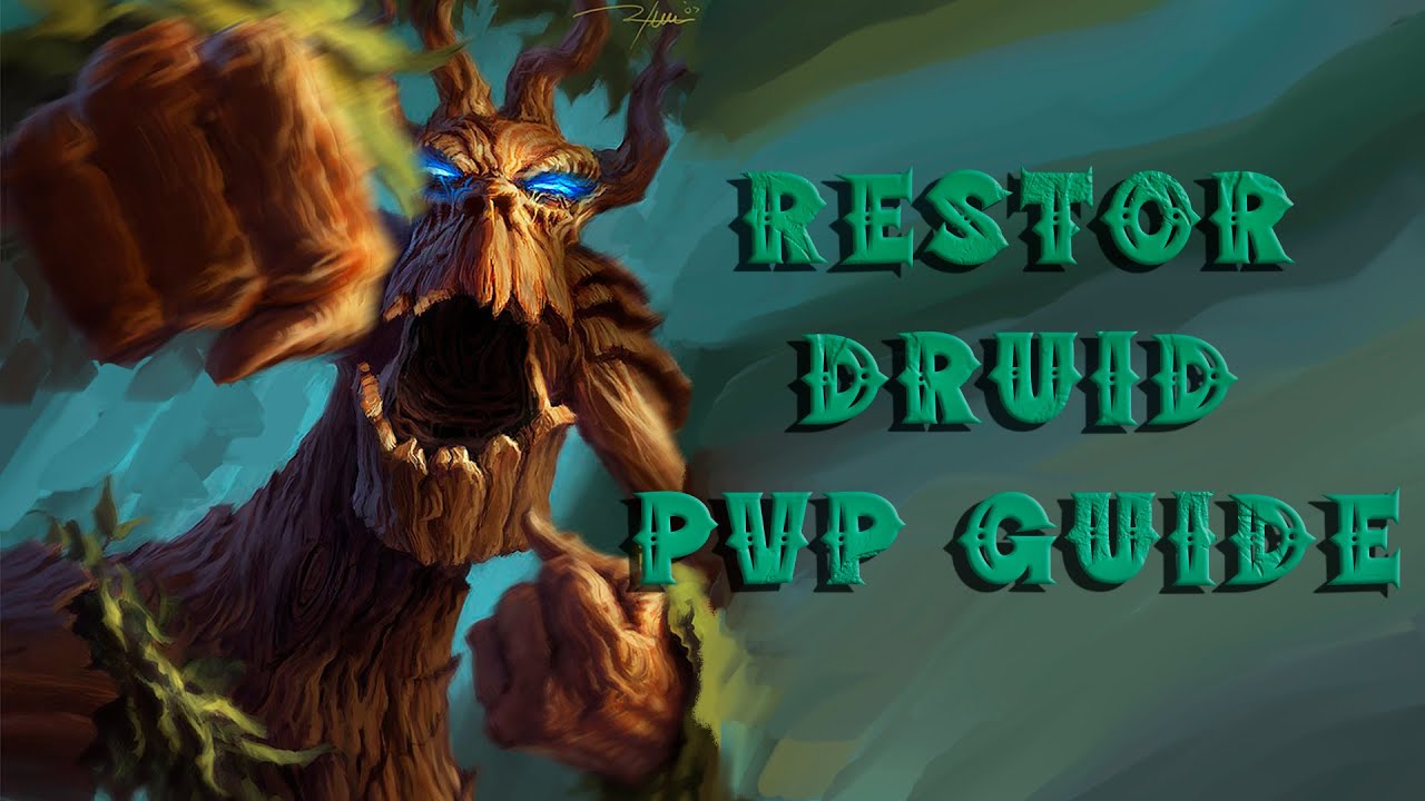 ПРОХИЛ ОТ БОГА или ПВП РЕСТОР ДРУИД 3.3.5/ PVP RESTO DRUID GUIDE