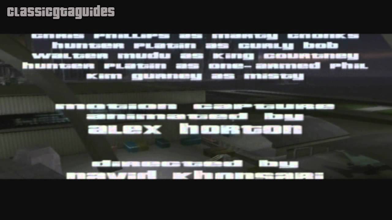 GTA III: End Game Credits (PS2)