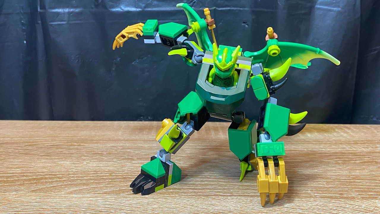 How to upgrade Lloyds mech battle pack#fypシ#ninjago#lego#spinjitzu#stopmotionanimation#lloyd#upgrade