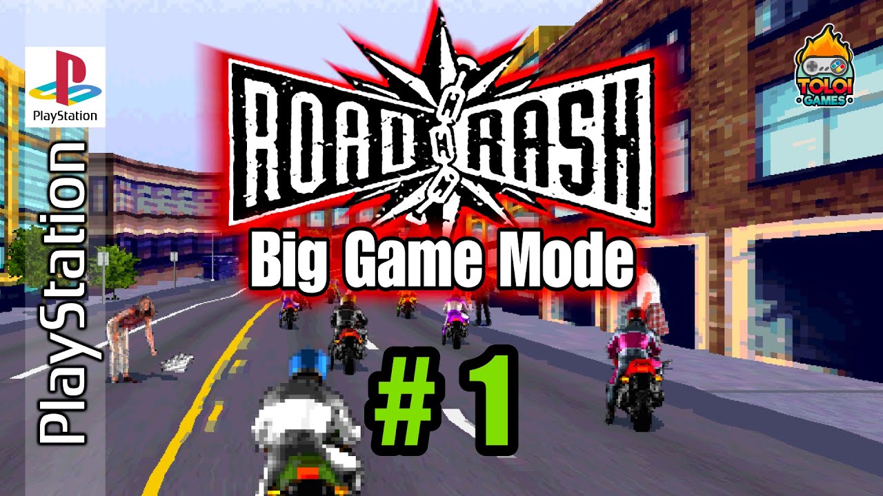 Road Rash no Big Game Mode [PS1] Episódio 1